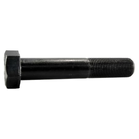 Midwest Fastener Class 10.9, M18-1.50 Hex Head Cap Screw, Plain Steel, 100 mm L, 2 PK 931302